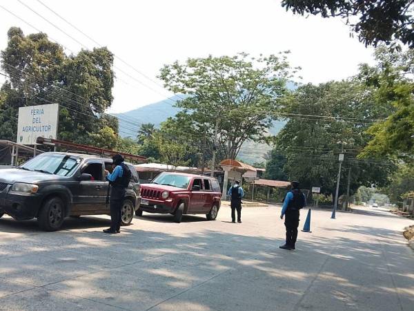 Retenes policiales en Chamelecón tras ataque de mareros.