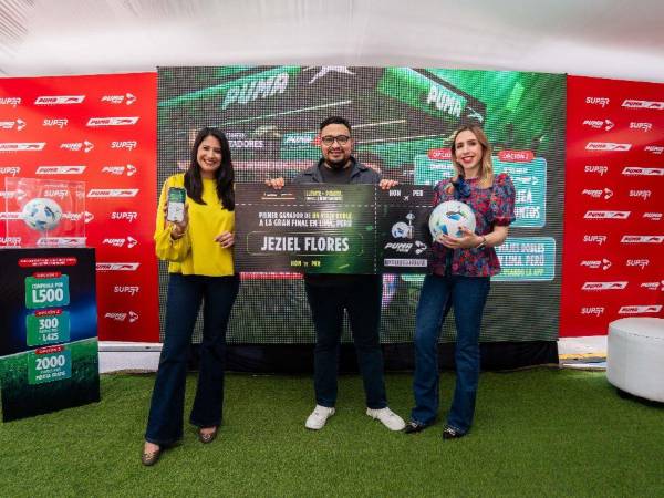 Dos hondureños ya viven el sueño de la Libertadores gracias a Puma Energy, con su promoción Llevate la Pelota Conmebol Libertadores.