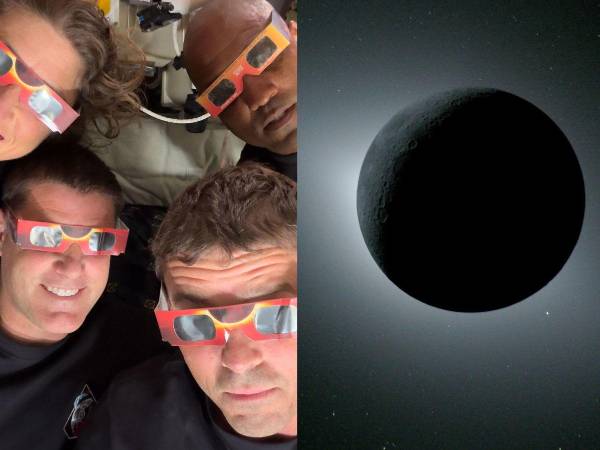 Astronautas de Artemis vieron destellos, polvo lunar y nuevos colores al pasar por la Luna.