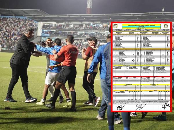 Diego Vázquez se involucró en el zafarrancho de la final que empezó Hugo Caballero y se fue a los golpes con Sergio López, preparador de porteros de Pedro Troglio.