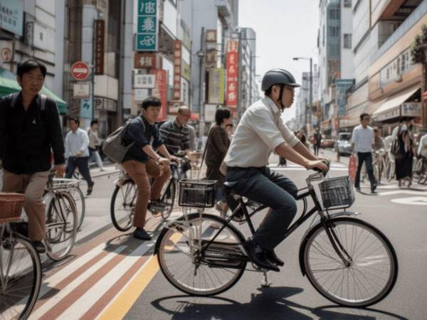 Entre 2013 y 2017, 295 accidentes fueron causados por ciclistas que usaban teléfonos móviles en Japón