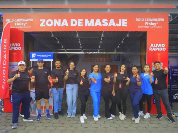Laboratorios Finlay participó activamente en importantes eventos deportivos desarrollados en San Pedro Sula.