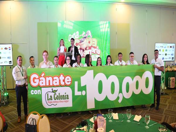 L1oo,ooo será el premio que recibirá el afortunado ganador de la promoción Gana la copa millonaria de Supermercado La Colonia.