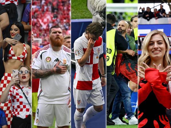 Las imágenes que nos dejó el segundo día de la Eurocopa 2024 con la aparición de la ‘novia de la Euro’, una invasión, la desolación de Luka Modric y las bellezas en las gradas.