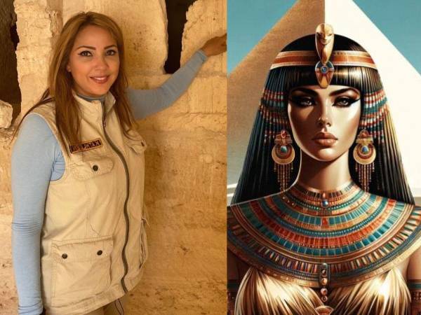 La arqueóloga de República Dominicana Kathleen Martínez se ha vuelto tendencia recientemente en redes sociales tras liderar una misión arqueológica para encontrar la tumba y restos de la faraona Cleopatra en Egipto.