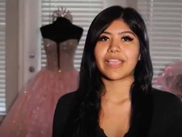 Nancy Landero, quien tiene 22 años de edad, se hizo cargo de sus hermanas menores.