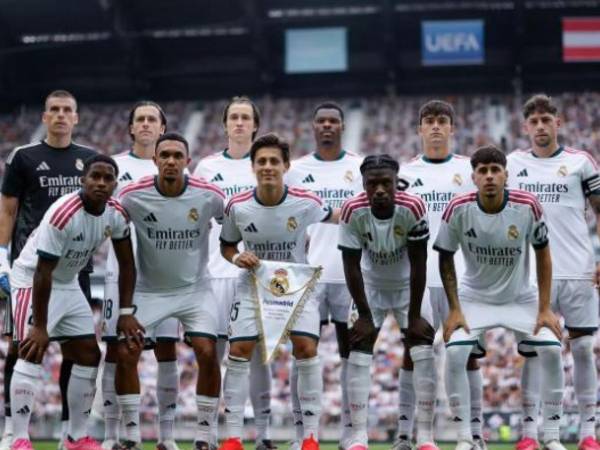 El equipo merengue jugó con varías caras nuevas, entre ellos el regreso del brasileño Edrick. Foto, redes del Real Madrid.