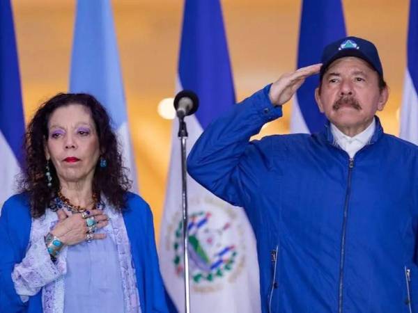 El Gobierno de Nicaragua es copresidido por Daniel Ortega y Rosario Murillo.