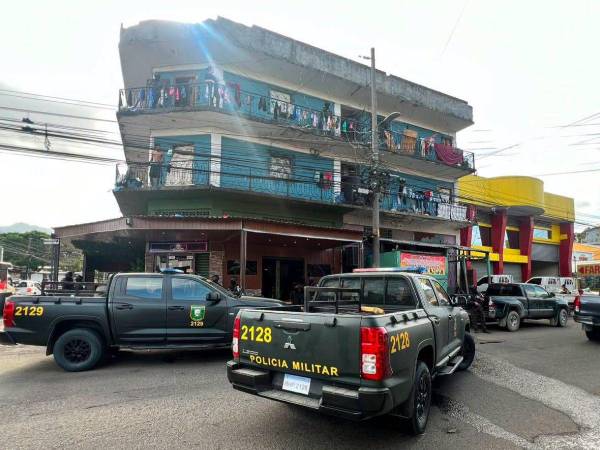Operativo militar se despliega en cuarterías del barrio Medina de San Pedro Sula.