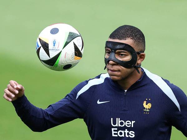 Kylian Mbappé tendrá actividad hoy con Francia en la Eurocopa.