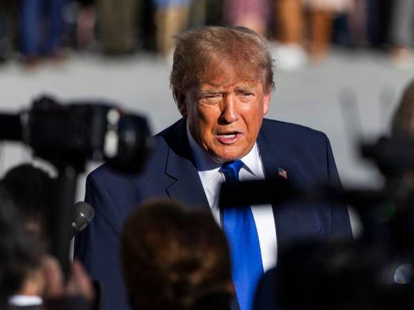 El presidente de Estados Unidos, Donald Trump