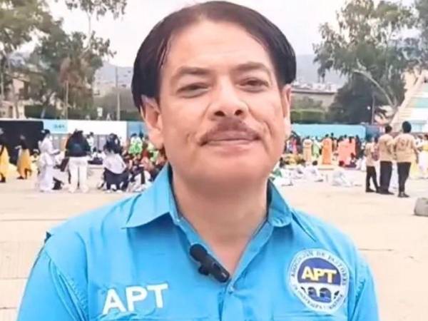 Mario Banegas, presidente de la Asociación de Pastores de Tegucigalpa (APT).