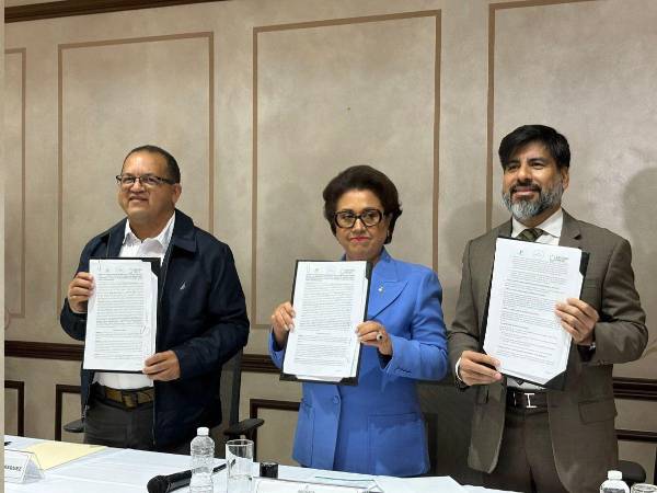 <b>Firma de convenio de cooperación interinstitucional.</b>