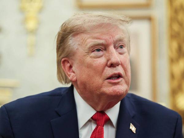 El presidente de Estados Unidos, Donald Trump.