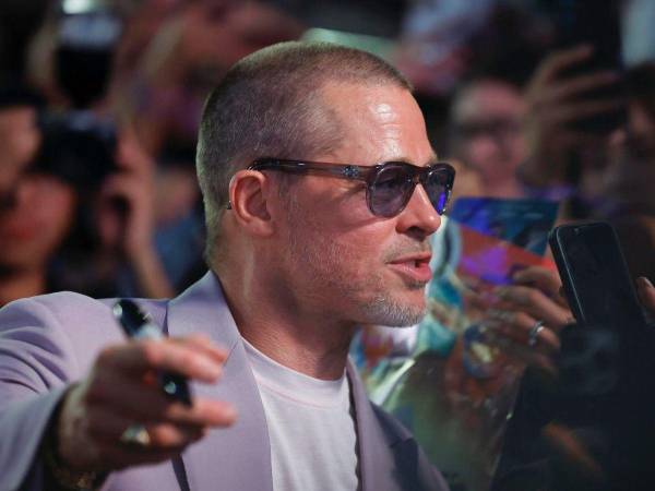 El actor Brad Pitt.