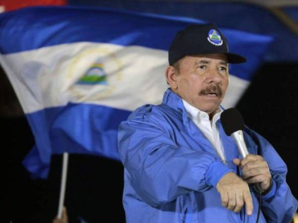Daniel Ortega, presidente de Nicaragua.