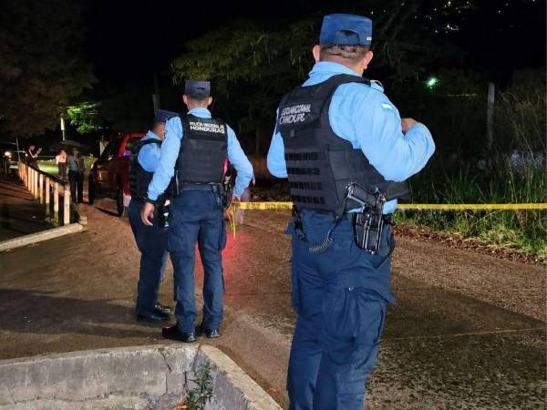 Las autoridades se hiceron presentes para realizar las investigaciones correspondientes.
