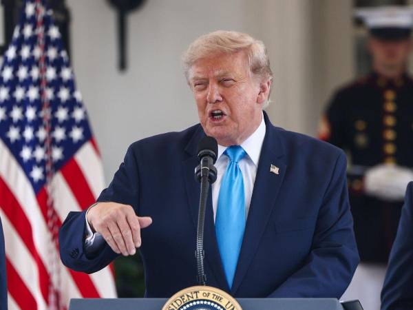 El presidente de Estados Unidos, Donald Trump.