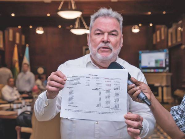 Roberto Contreras, alcalde de San Pedro Sula, dijo que la deuda de la Enee supera los 100 millones de lempiras