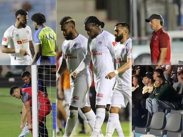 Las imágenes del primer partido de semifinales del Torneo Apertura 2024 que acabó con empate 1-1 entre Potros del Olancho FC y Olimpia en el estadio Nacional Chelato Uclés.