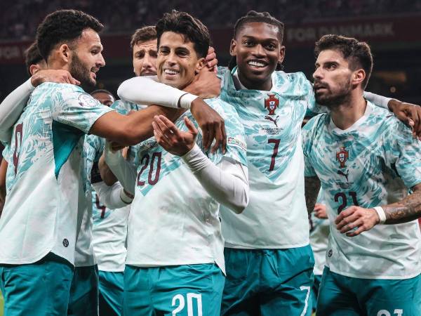 Portugal se olvida de Cristiano y golea a Dinamarca en la Nations League