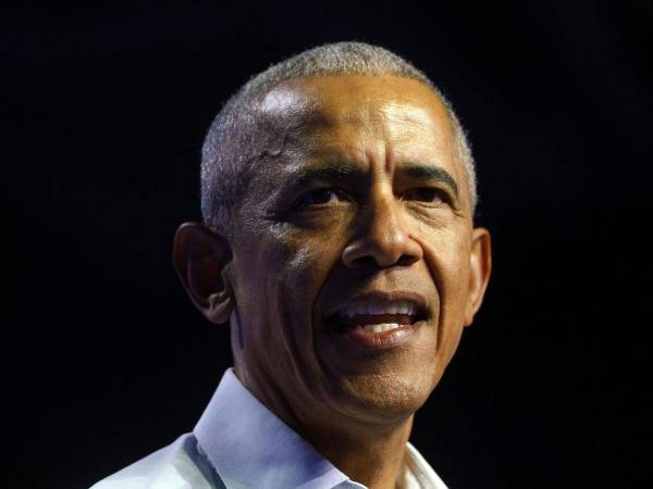 El expresidente de Estados Unidos Barack Obama.