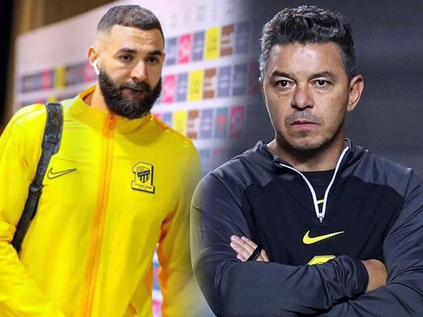 Marcelo Gallardo quería echar a Karim Benzema y el entrenador argentino fue destituido del Al-Ittihad.