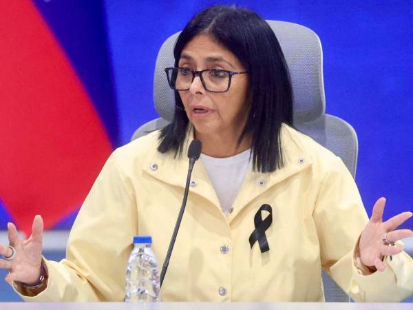 La presidenta encargada de Venezuela, Delcy Rodríguez.