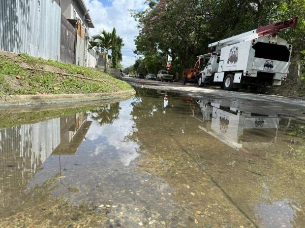 Los pobladores de la colonia Miguel Ángel Pavón ya no soportan vivir entre las aguas negras, las calles inundadas.
