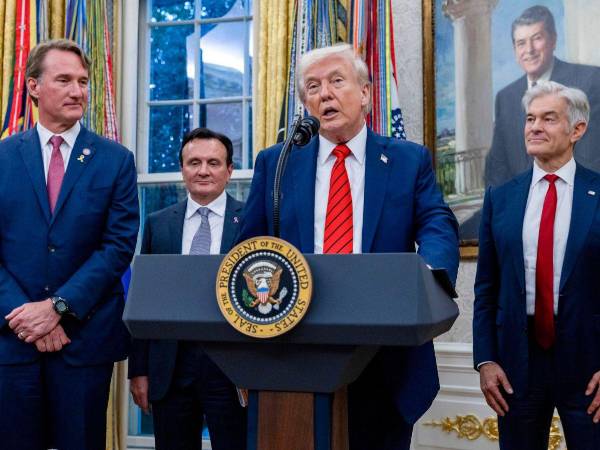 El presidente de Estados Unidos, Donald Trump, en la Casa Blanca.