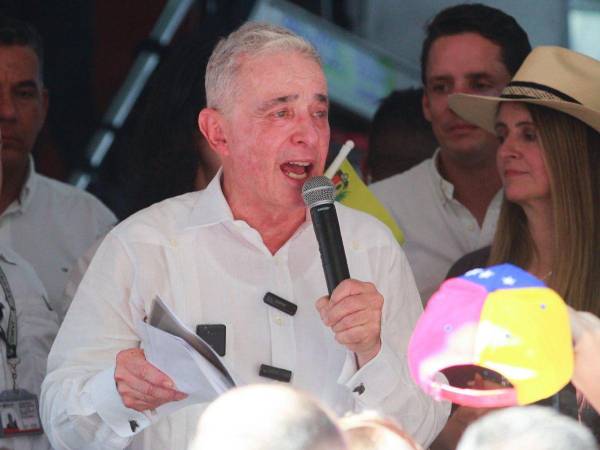 Expresidente de Colombia Álvaro Uribe (2002-2010), en una imagen de archivo.