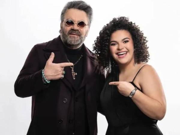 Lucerito Mijares y Manuel Mijares.