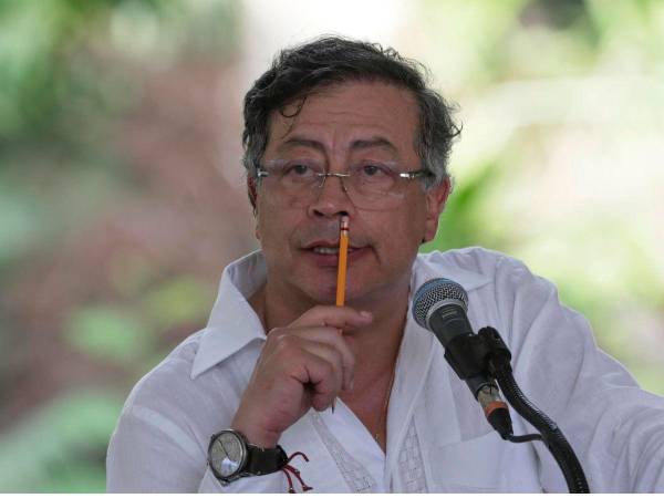 El presidente de Colombia, Gustavo Petro, en una foto de archivo.