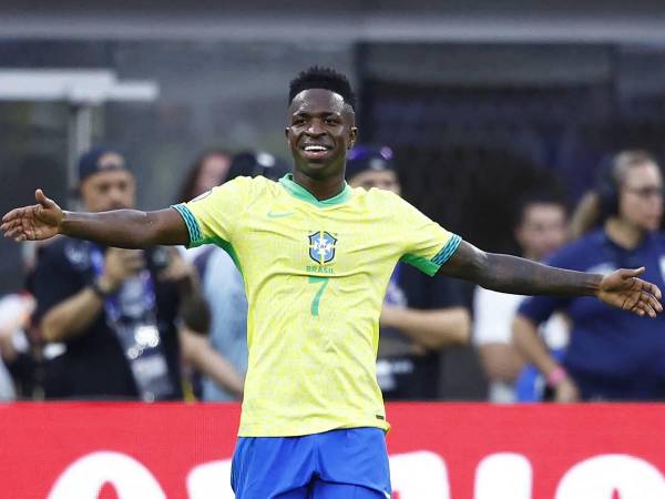 El delantero Vinicius no tuvo su mejor partido frente a Costa Rica.