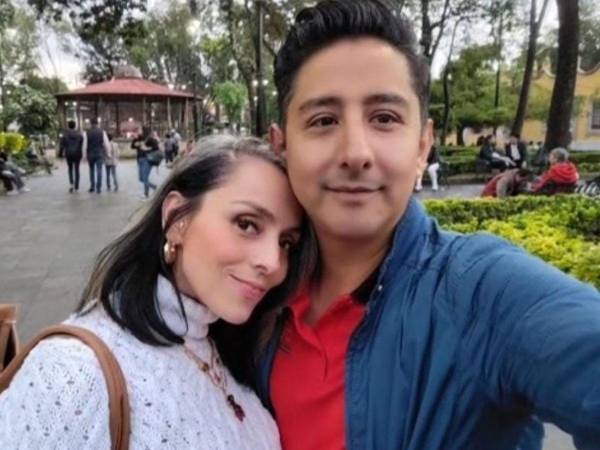 La actriz Ivonne Montero y su novio, el policía Jonathan Vázquez.