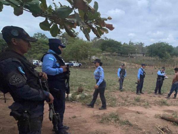 La masacre ocurrió en la comunidad de Santa Inés, municipio de Concordia, Olancho.