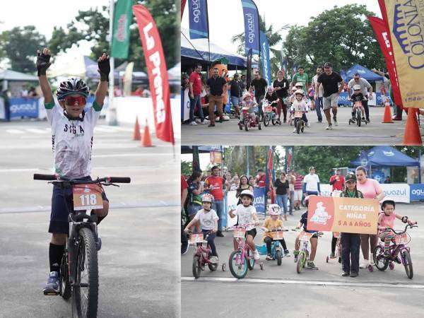 La Vuelta Ciclística Infantil LA PRENSA 2024 es un éxito. Estas son las mejores imágenes de la competencia que se realiza en Mall Multiplaza de San Pedro Sula.