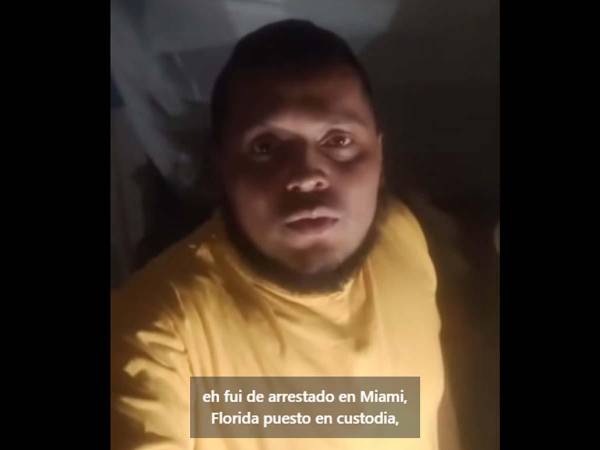El hondureño Brayan Sánchez denunció que fue deportado por ICE junto a otros migrantes latinoamericanos hacia República Centroafricana, donde permanece detenido y pide ayuda para regresar.