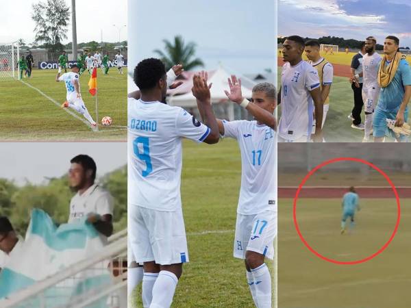 Las imágenes de la victoria que logró la Selección de Honduras (2-3) sobre Guayana Francesa en la tercera jornada de la Nations League de la Concacaf.