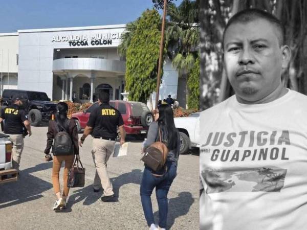 Tras la captura del exalcalde Adán Fúnez, acusado por la muerte de Juan López (foto), agentes de la Agencia Técnica de Investigación Criminal (Atic) han intervenido la alcaldía de Tocoa.