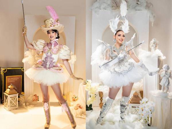 Como cada año, las hermosas palillonas de Danlí, El Paraíso, se han convertido en uno de los grandes atractivos de las celebraciones patrias, robándose las miradas del público con su elegancia, carisma y espectaculares presentaciones. Fotos: Cortesía.