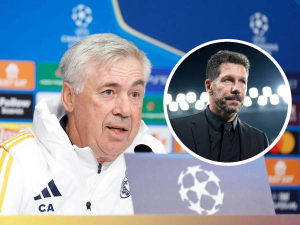 Carlo Ancelotti respondió a las polémicas declaraciones de Diego Simeone.
