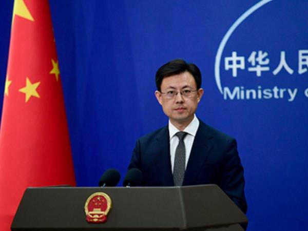 Guo Jiakun, portavoz del Ministerio de Asuntos Exteriores de China.