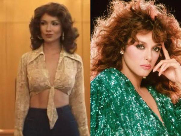 Hany Portocarrero personificada como Lucía Méndez.