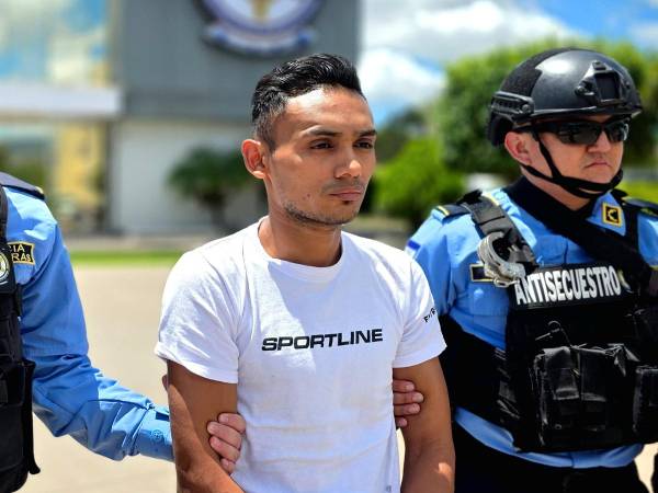 Eduin Raúl Portillo Pereira fue capturado por agentes de la Unidad Antisecuestros de la Policía Nacional.