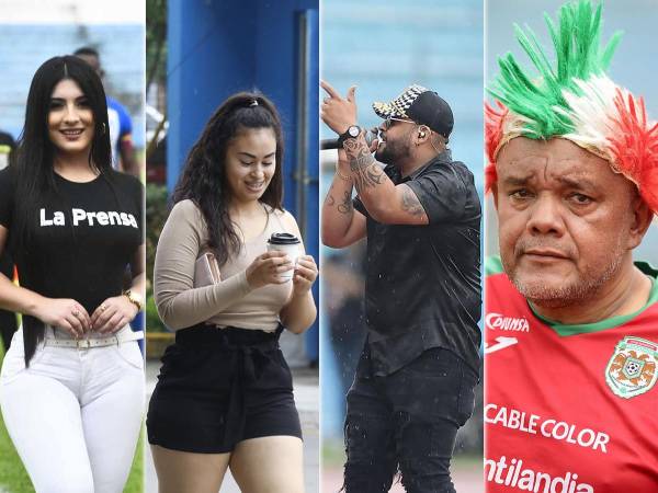 Las imágenes del ambiente que se vivió en el partido de la primera edición de la Copa LA PRENSA entre Marathón y Victoria en el estadio Olímpico de San Pedro Sula.