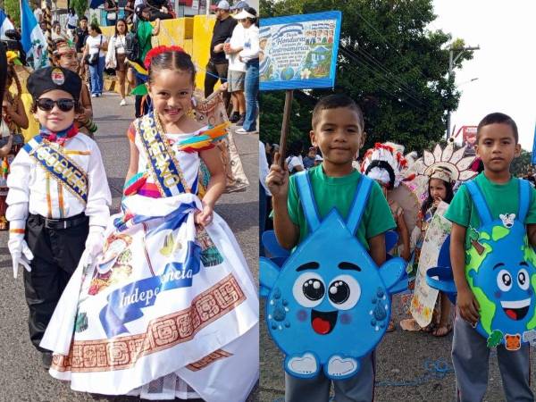 Bajo el lema “Honduras nos une”, los centros educativos de prebásica de los Distritos 1, 5 y 10 participan este domingo en los desfiles por los 205 años de independencia de Honduras.
