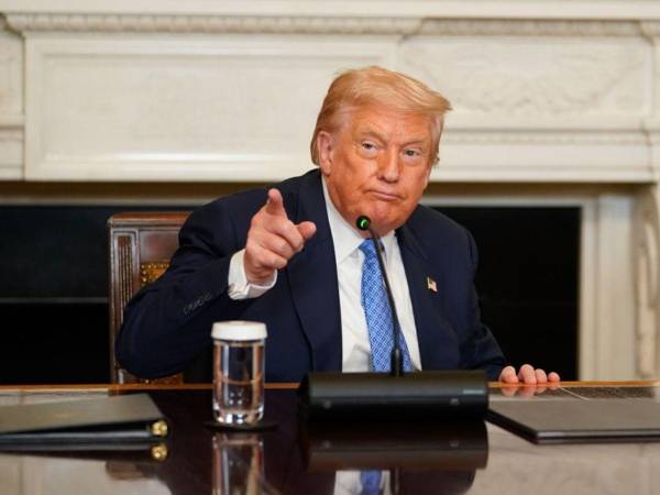 Donald Trump, presidente de Estados Unidos.