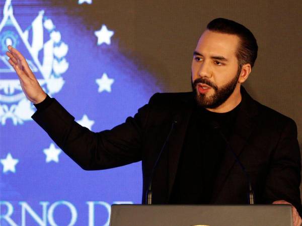 El presidente de El Salvador, Nayib Bukele, en una foto de archivo.
