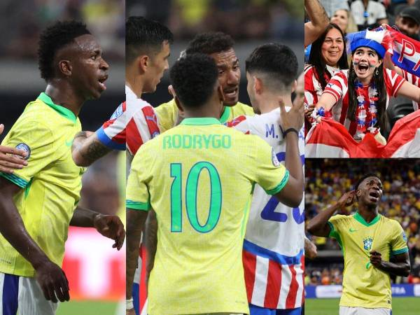 Brasil venció por 4-1 a Paraguay en un partido intenso que tuvo un festín de goles y el primer triunfo de la Canarinha en la Copa América 2024.